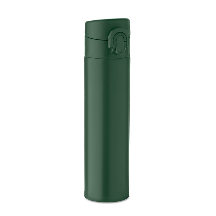 Bouteille inox recyclé 300 ml isotherme à personnaliser Bots Vert foncé
